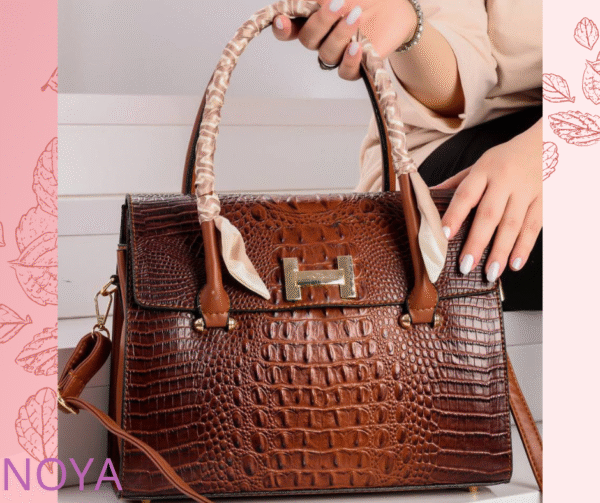 ⁦شنطة NOYA Elegance – جلد فاخر مستورد | ماستر كوالتي⁩ - الصورة ⁦3⁩