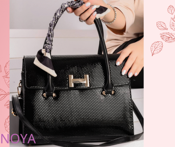 ⁦شنطة NOYA Elegance – جلد فاخر مستورد | ماستر كوالتي⁩ - الصورة ⁦6⁩